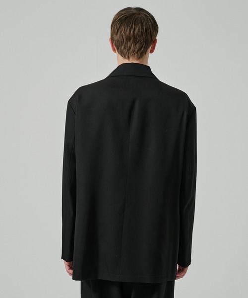 UJOH(ウジョー)の「【UJOH HOMME/ウジョー】Ulster Collar JKT(テーラードジャケット・メンズ・グレー/ブラック・4/5)」の18枚目の写真