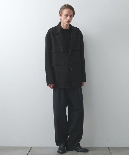 UJOH HOMME/ウジョー】Ulster Collar JKT（テーラードジャケット