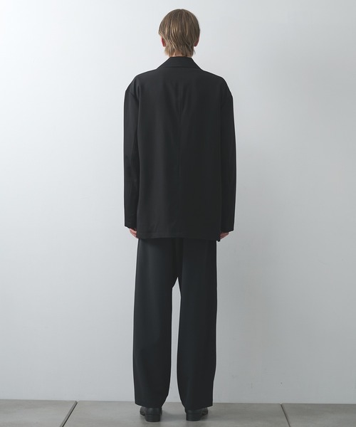 UJOH(ウジョー)の「【UJOH HOMME/ウジョー】Ulster Collar JKT(テーラードジャケット・メンズ・グレー/ブラック・4/5)」の5枚目の写真