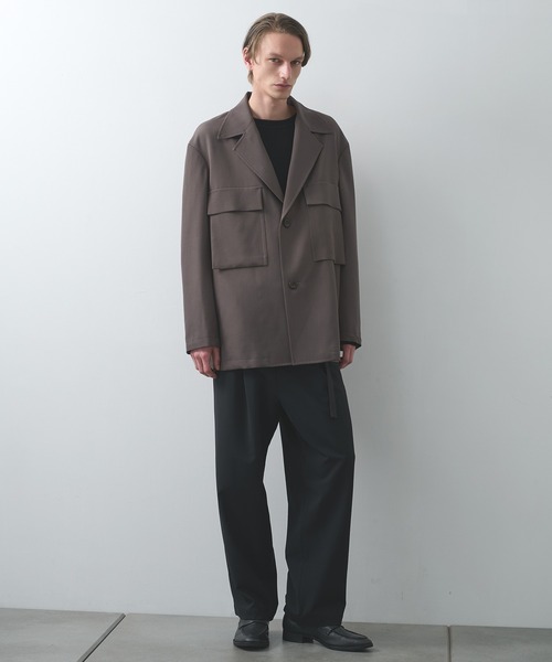 セール】【UJOH HOMME/ウジョー】Ulster Collar JKT（テーラード