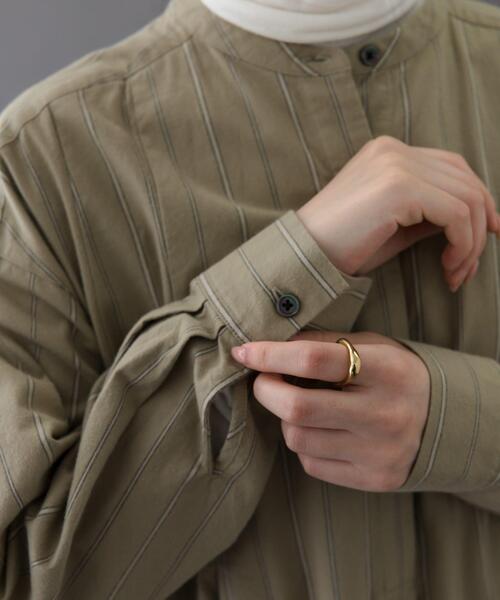 FORK&SPOON（フォークアンドスプーン）の「FORK&SPOON　タックデザインワンピース（ワンピース・レディース・ベージュ系その他/ブラック系その他・1/2）」の16枚目の写真