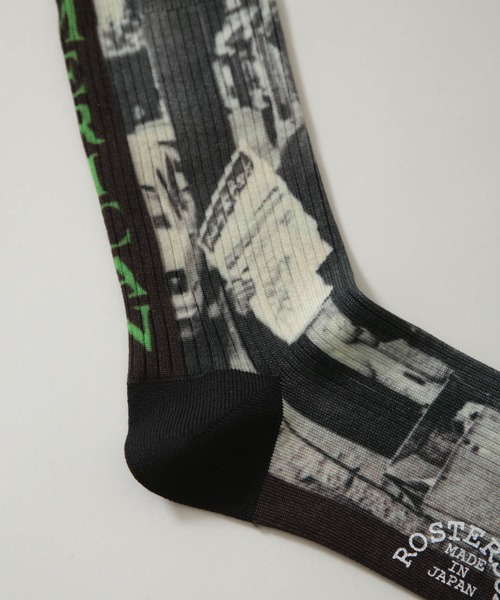ROSTER SOX(ロスターソックス)の「ROSTER SOX/PEOPLE(ソックス/靴下・メンズ・グリーン/オレンジ・23-25/25-27)」の10枚目の写真