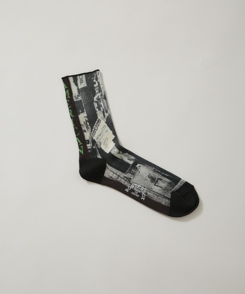 ROSTER SOX(ロスターソックス)の「ROSTER SOX/PEOPLE(ソックス/靴下・メンズ・グリーン/オレンジ・23-25/25-27)」の3枚目の写真