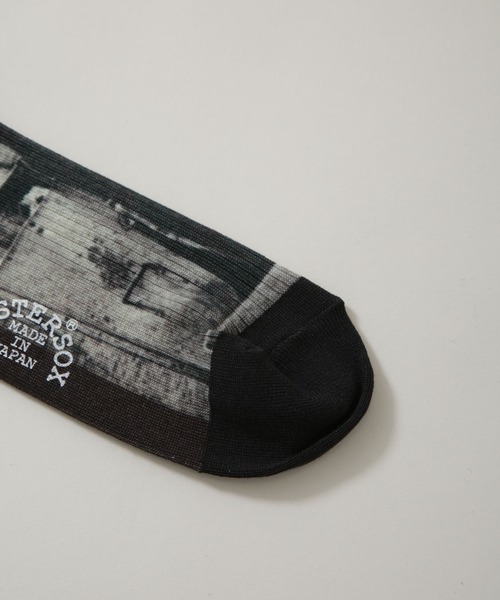 ROSTER SOX(ロスターソックス)の「ROSTER SOX/PEOPLE(ソックス/靴下・メンズ・グリーン/オレンジ・23-25/25-27)」の4枚目の写真