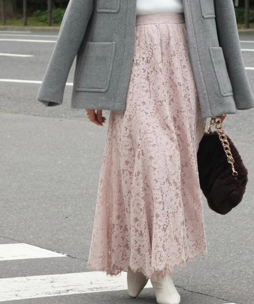 CADUNE（カデュネ）の「レースフレアスカート（スカート）」 - WEAR