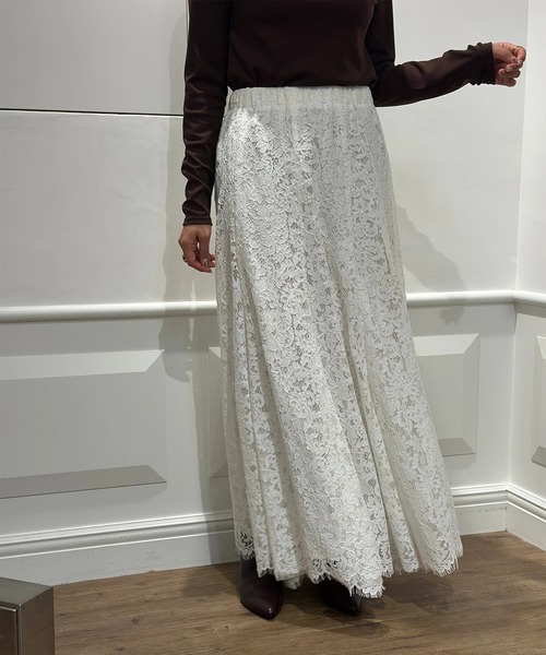 CADUNE（カデュネ）の「レースフレアスカート（スカート）」 - WEAR