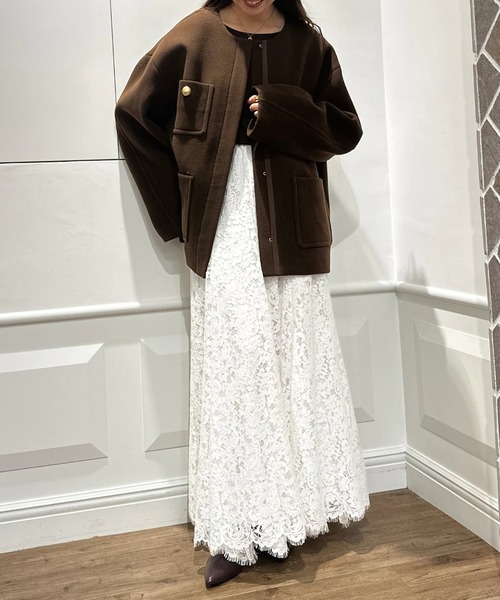 CADUNE（カデュネ）の「レースフレアスカート（スカート）」 - WEAR