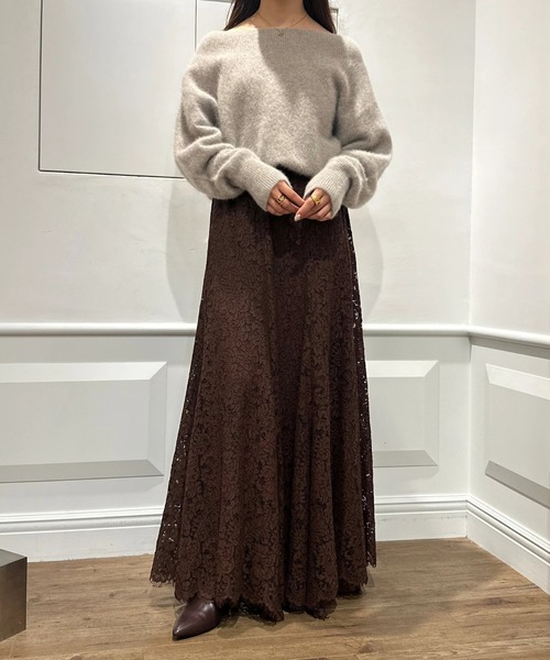 CADUNE（カデュネ）の「レースフレアスカート（スカート）」 - WEAR