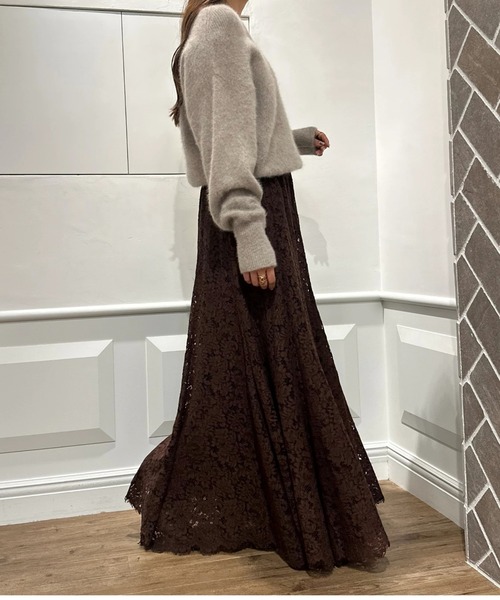 CADUNE（カデュネ）の「レースフレアスカート（スカート）」 - WEAR
