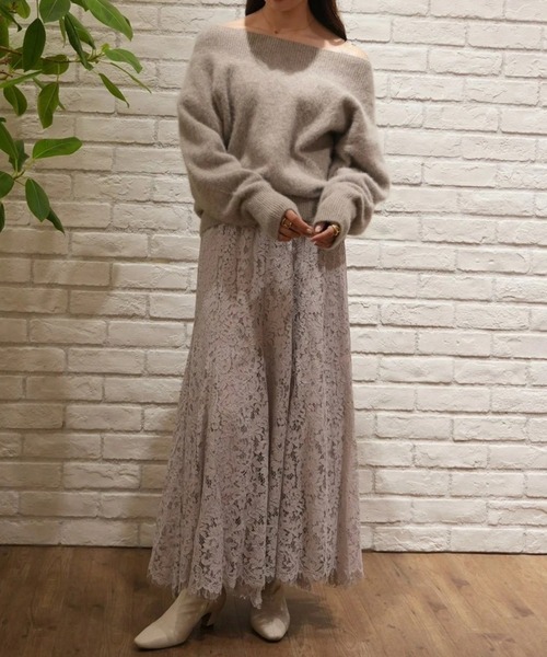 CADUNE（カデュネ）の「レースフレアスカート（スカート）」 - WEAR
