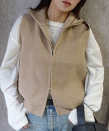 CORNERS（コーナーズ）の「ダブルジップベスト（ベスト）」