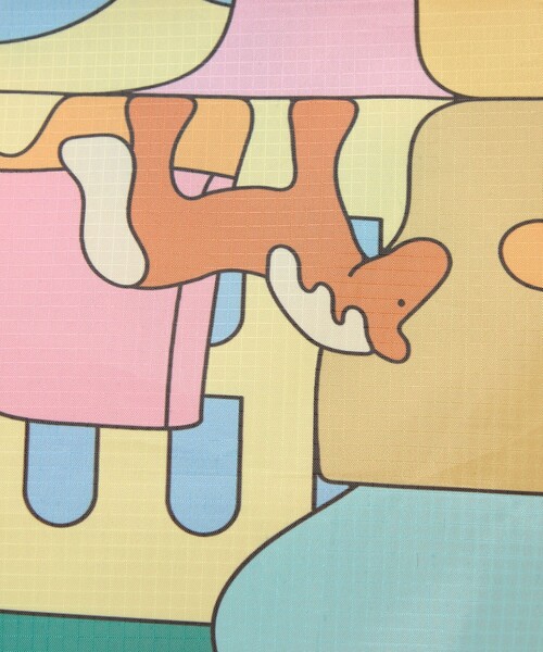 CITEN（シテン）の「＜A.Takahashi×CITEN＞くるパチ（エコバッグ/サブバッグ・レディース・ターコイズブルー系/オレンジ・FREE）」の12枚目の写真