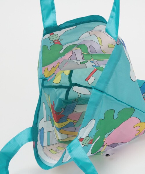 CITEN（シテン）の「＜A.Takahashi×CITEN＞くるパチ（エコバッグ/サブバッグ・レディース・ターコイズブルー系/オレンジ・FREE）」の17枚目の写真