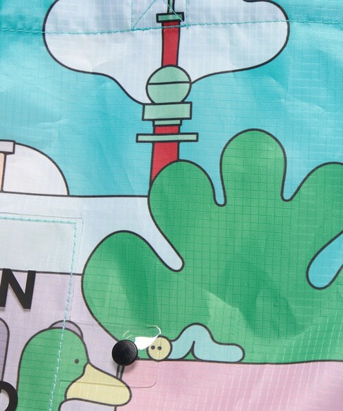 CITEN（シテン）の「＜A.Takahashi×CITEN＞くるパチ（エコバッグ/サブバッグ・レディース・ターコイズブルー系/オレンジ・FREE）」の18枚目の写真