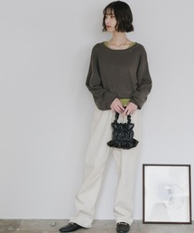 AO2（アオズ）の「Wool Ensemble Knit with Charms / チャーム付き ウール アンサンブルニット（ニット/セーター）」