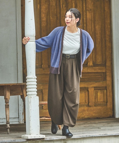 niko and...（ニコアンド）の「2WAYノビノビカーブパンツ（その他パンツ・レディース・アイボリー/ブラック/モカ/ブラウン・FREE）」の12枚目の写真