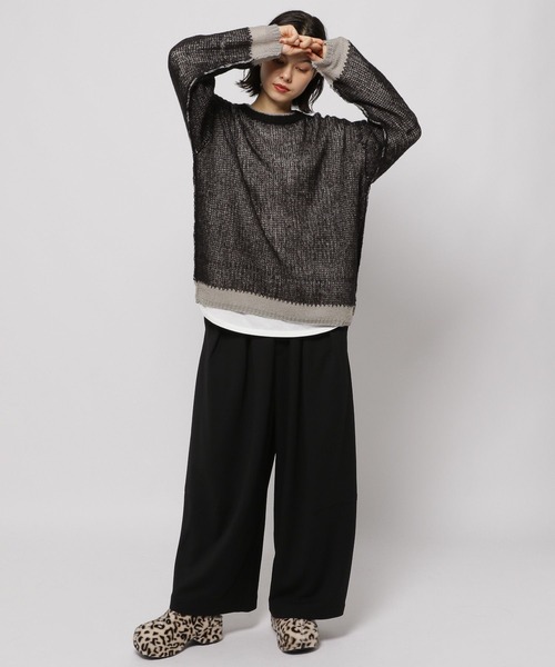 niko and...（ニコアンド）の「2WAYノビノビカーブパンツ（その他パンツ・レディース・アイボリー/ブラック/モカ/ブラウン・FREE）」の13枚目の写真