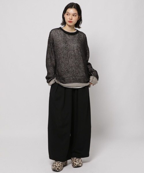 niko and...（ニコアンド）の「2WAYノビノビカーブパンツ（その他パンツ・レディース・アイボリー/ブラック/モカ/ブラウン・FREE）」の14枚目の写真