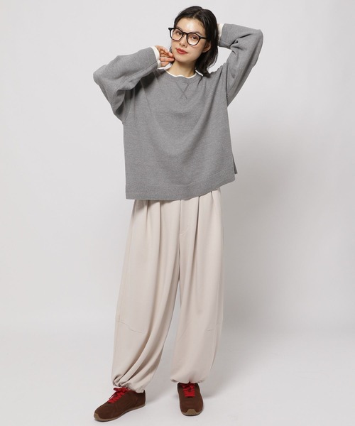 niko and...（ニコアンド）の「2WAYノビノビカーブパンツ（その他パンツ・レディース・アイボリー/ブラック/モカ/ブラウン・FREE）」の21枚目の写真