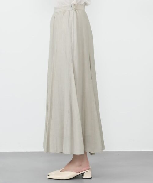 COHINA（コヒナ）の「ソフトワッシャーランダムマチフレアスカート 【低身長・小柄女性】（スカート・レディース・ベージュ/ネイビー・XS-Short/S-Short/XS-Regular/S-Regular）」の14枚目の写真