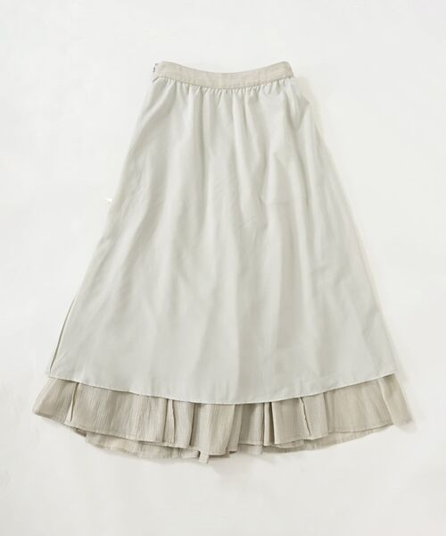 COHINA（コヒナ）の「ソフトワッシャーランダムマチフレアスカート 【低身長・小柄女性】（スカート・レディース・ベージュ/ネイビー・XS-Short/S-Short/XS-Regular/S-Regular）」の18枚目の写真