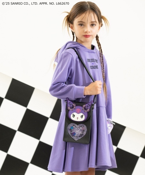 KUROMI】ファーチャームつきワンピース（ワンピース）｜ANNA SUI mini