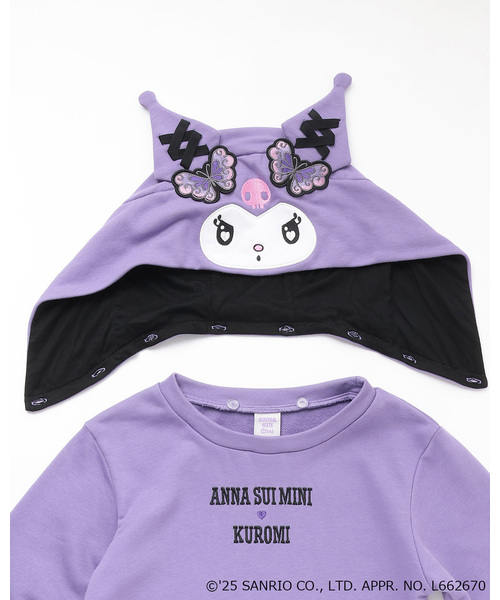 セール】【KUROMI】ファーチャームつきワンピース（ワンピース）｜ANNA