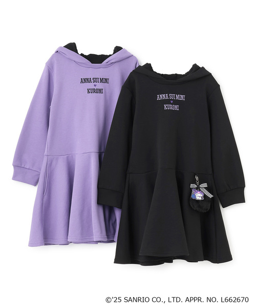 KUROMI】ファーチャームつきワンピース（ワンピース）｜ANNA SUI mini