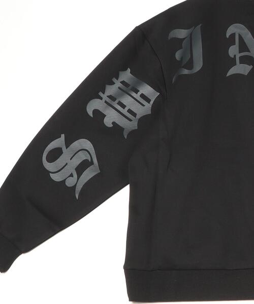 SWINGGGR(スウィンガー)の「THE SWINGGGR/ザ スウィンガー/HALF ZIP SWEAT PO(スウェット・メンズ・ブラック/ホワイト・2/3)」の5枚目の写真