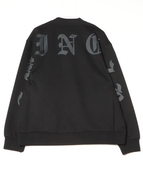 SWINGGGR(スウィンガー)の「THE SWINGGGR/ザ スウィンガー/HALF ZIP SWEAT PO(スウェット・メンズ・ブラック/ホワイト・2/3)」の2枚目の写真