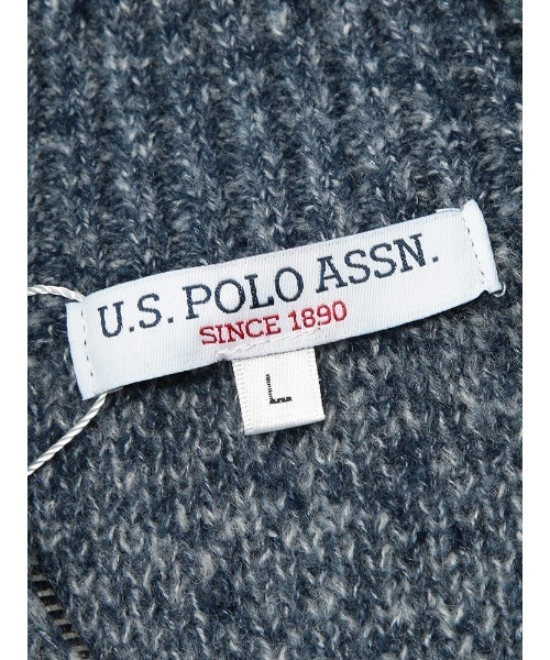 U.S. POLO ASSN.(ユーエスポロアッスン)の「U.S. POLO ASSN. ワンポイント ハーフジップ セーター(ニット/セーター・メンズ・ブラック/オートミール/ネイビー・M/L/LL)」の15枚目の写真