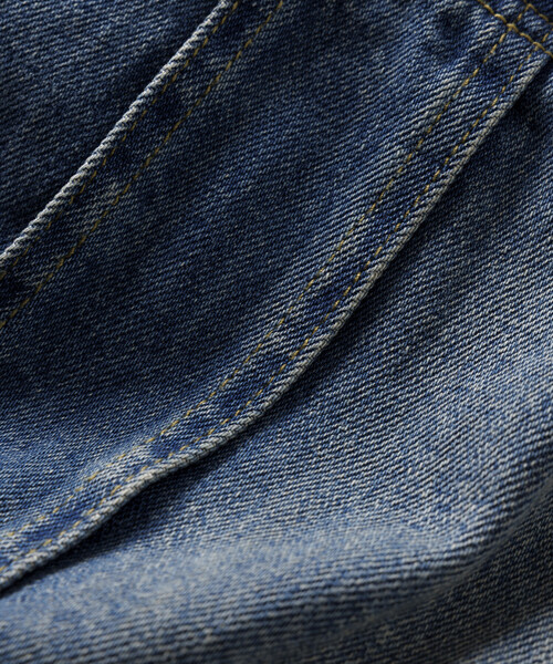 Lee(リー)の「Lee × FREAK'S STORE/リー 別注 101-J RIDERS JACKET/リー ワンオーワン ジェー デニム ライダース ジャケット(デニムジャケット・メンズ・ネイビー/ダークネイビー・MEDIUM/LARGE)」の17枚目の写真