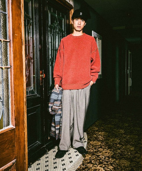 niko and...(ニコアンド)の「ヘリンボーンワイドパンツ(その他パンツ・メンズ・チャコール/ブラウン/グレー・LARGE/MEDIUM)」の18枚目の写真