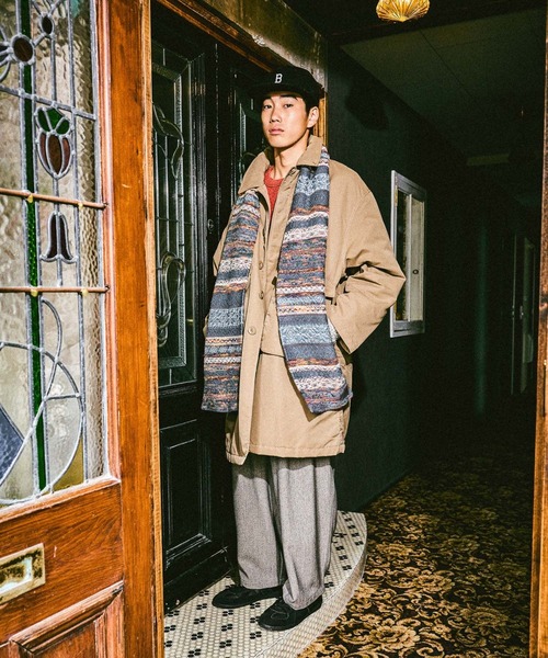 ヘリンボーンワイドパンツ（その他パンツ）｜niko and