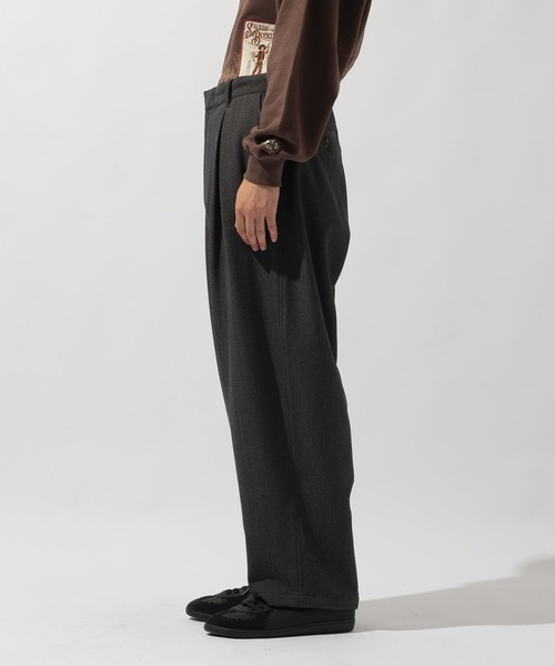 niko and...(ニコアンド)の「ヘリンボーンワイドパンツ(その他パンツ・メンズ・チャコール/ブラウン/グレー・LARGE/MEDIUM)」の8枚目の写真