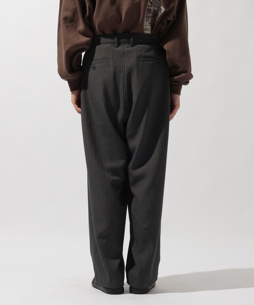 niko and...(ニコアンド)の「ヘリンボーンワイドパンツ(その他パンツ・メンズ・チャコール/ブラウン/グレー・LARGE/MEDIUM)」の9枚目の写真