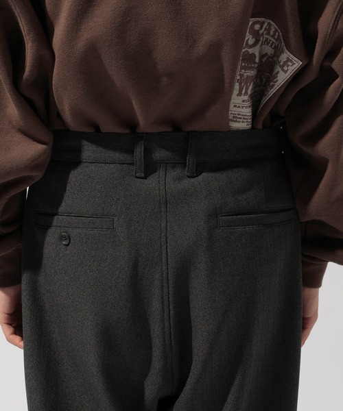 niko and...(ニコアンド)の「ヘリンボーンワイドパンツ(その他パンツ・メンズ・チャコール/ブラウン/グレー・LARGE/MEDIUM)」の13枚目の写真