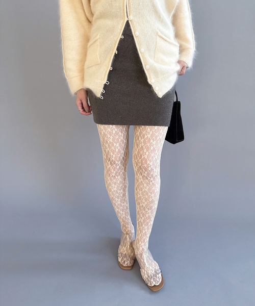 EDIT. FOR LULU（エディットフォールル）の「カシミヤミニスカート（スカート・レディース・ブラウン/ネイビー・FREE）」の3枚目の写真