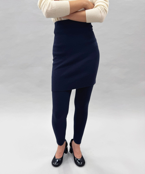 EDIT. FOR LULU（エディットフォールル）の「カシミヤミニスカート（スカート・レディース・ブラウン/ネイビー・FREE）」の15枚目の写真