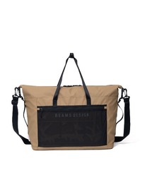 BEAMS DESIGN（ビームス デザイン）の「BEAMSDESIGN（ビームスデザイン）エラスティックメッシュ ボストンバッグ（ボストンバッグ）」