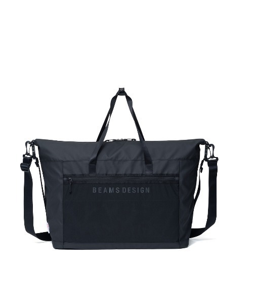 BEAMSDESIGN（ビームスデザイン）エラスティックメッシュ ボストンバッグ