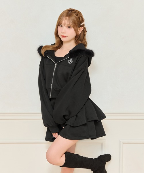 apres jour（アプレジュール）の「【上下SETアイテム】ファー付き