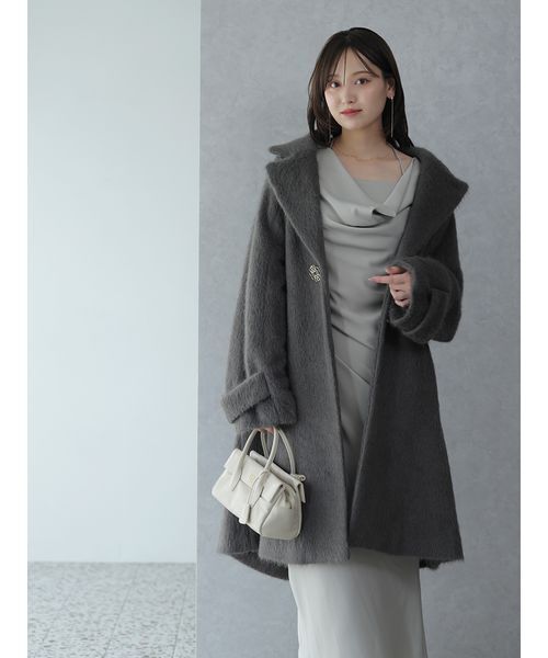 SNIDEL(スナイデル)の「フラップボストンバッグ(ボストンバッグ・レディース・アイボリー/ブラック/キャメル/イエロー・F)」の15枚目の写真