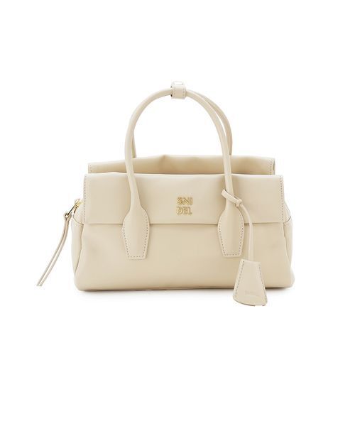 SNIDEL(スナイデル)の「フラップボストンバッグ(ボストンバッグ・レディース・アイボリー/ブラック/キャメル/イエロー・F)」の22枚目の写真