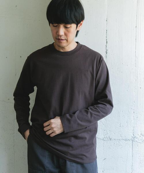 URBAN RESEARCH DOORS（アーバンリサーチドアーズ）の「Grow Organic クルーネックTシャツ（Tシャツ/カットソー・メンズ・オフホワイト/ブラウン・LARGE/MEDIUM）」の13枚目の写真