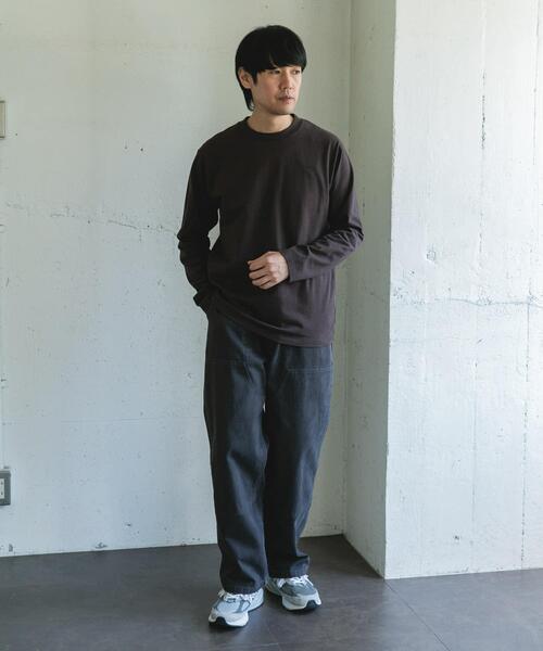 URBAN RESEARCH DOORS（アーバンリサーチドアーズ）の「Grow Organic クルーネックTシャツ（Tシャツ/カットソー・メンズ・オフホワイト/ブラウン・LARGE/MEDIUM）」の14枚目の写真