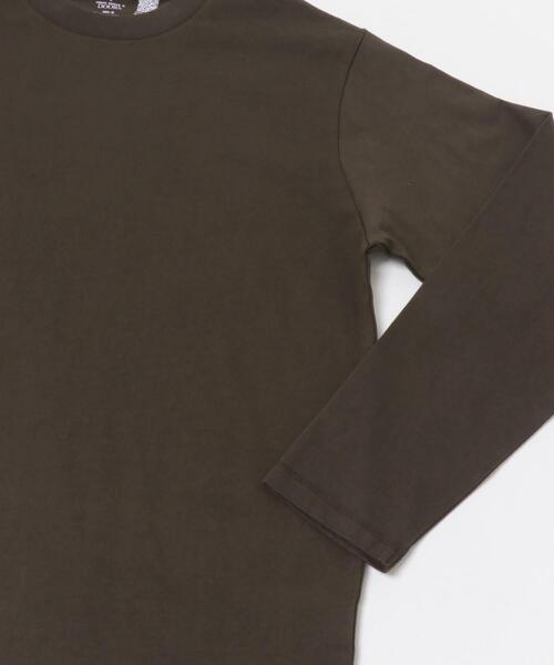 URBAN RESEARCH DOORS（アーバンリサーチドアーズ）の「Grow Organic クルーネックTシャツ（Tシャツ/カットソー・メンズ・オフホワイト/ブラウン・LARGE/MEDIUM）」の21枚目の写真