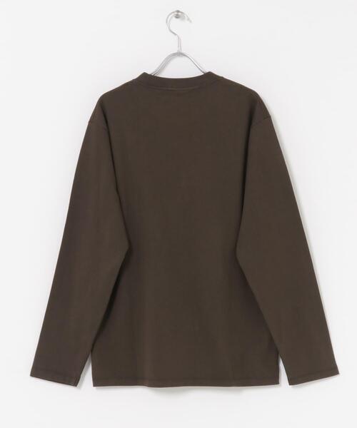 URBAN RESEARCH DOORS（アーバンリサーチドアーズ）の「Grow Organic クルーネックTシャツ（Tシャツ/カットソー・メンズ・オフホワイト/ブラウン・LARGE/MEDIUM）」の22枚目の写真