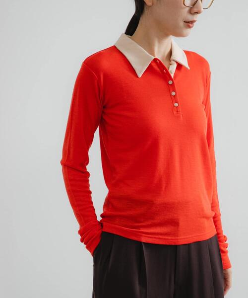 URBAN RESEARCH（アーバンリサーチ）の「ウールジャージーポロ衿