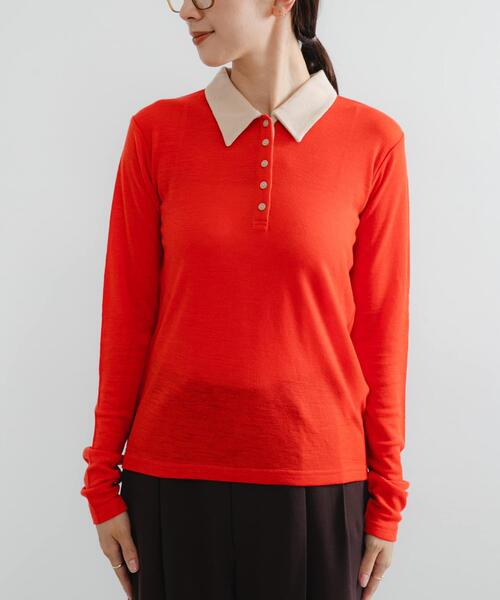 URBAN RESEARCH（アーバンリサーチ）の「ウールジャージーポロ衿